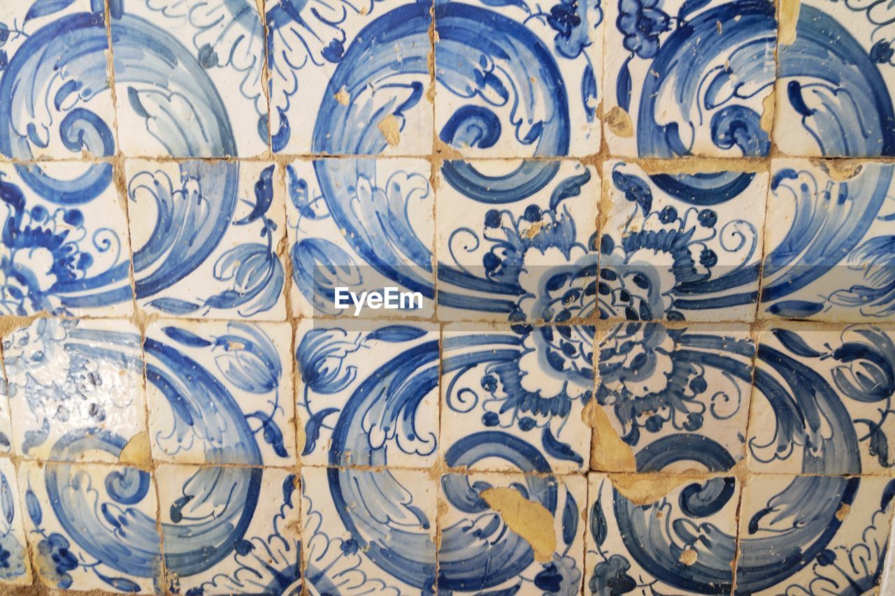 Full frame shot of patterned wall