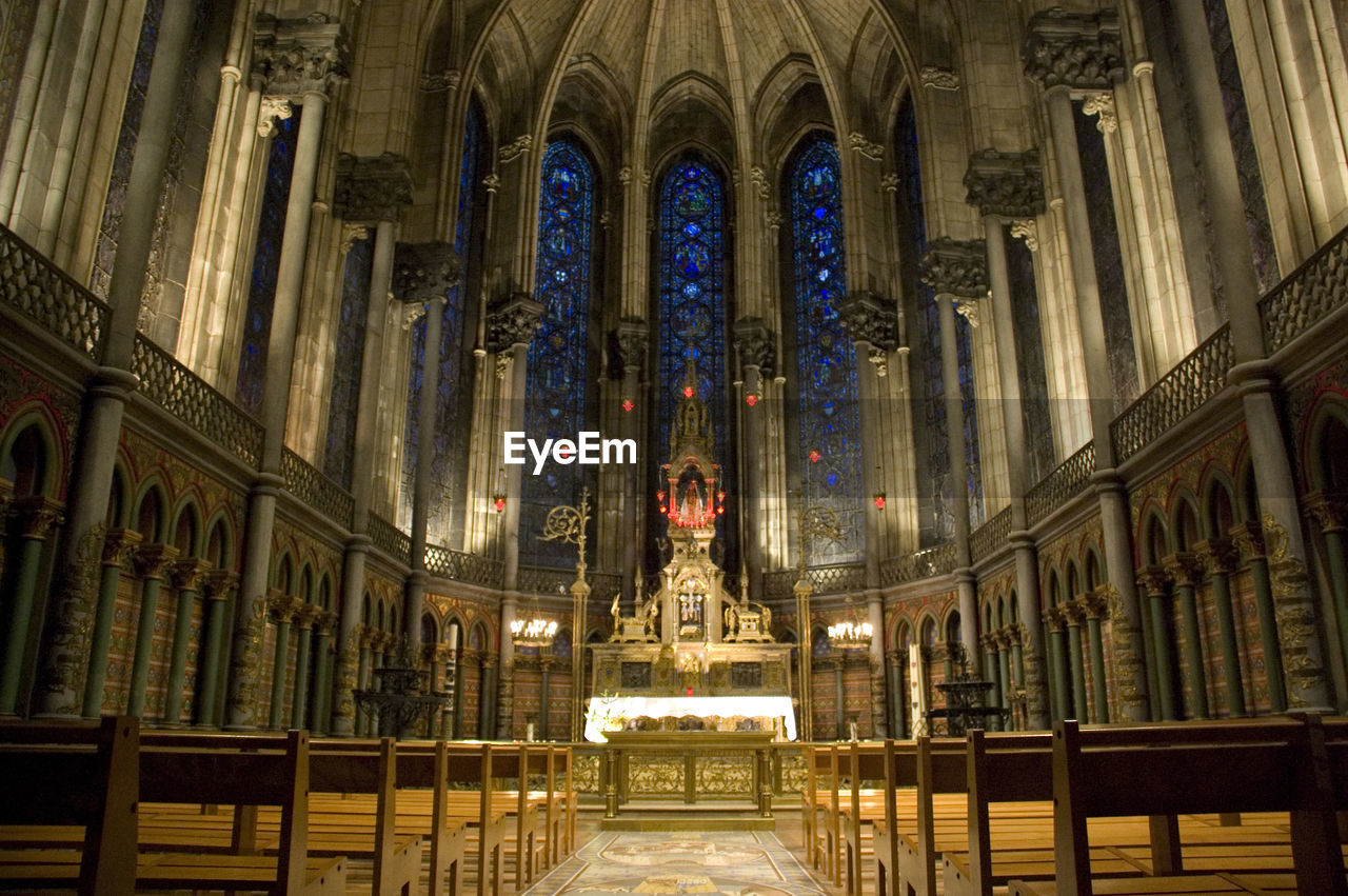 INTERIOR OF CHURCH