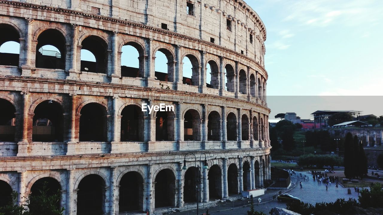 View of historical building against sky