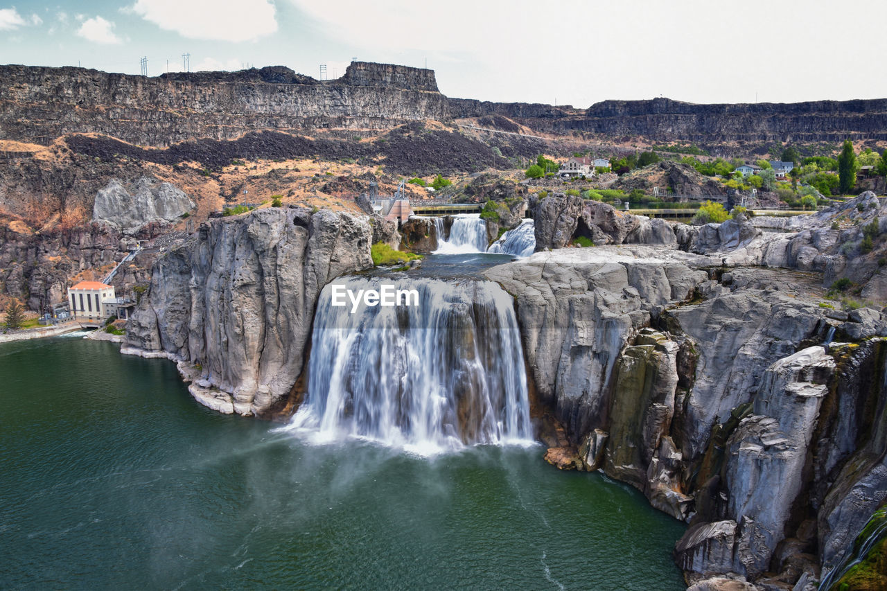 view of waterfall