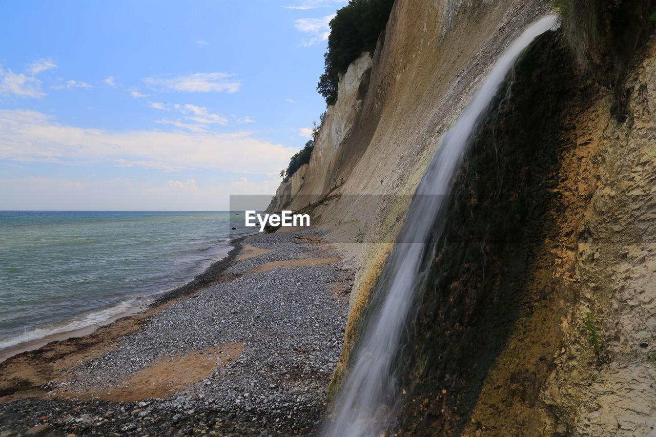 PANORAMIC SHOT OF SEA AGAINST SKY