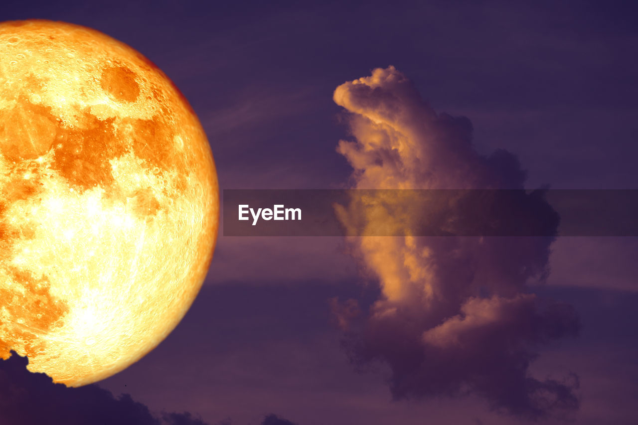 SCENIC VIEW OF SKY AT SUNSET
