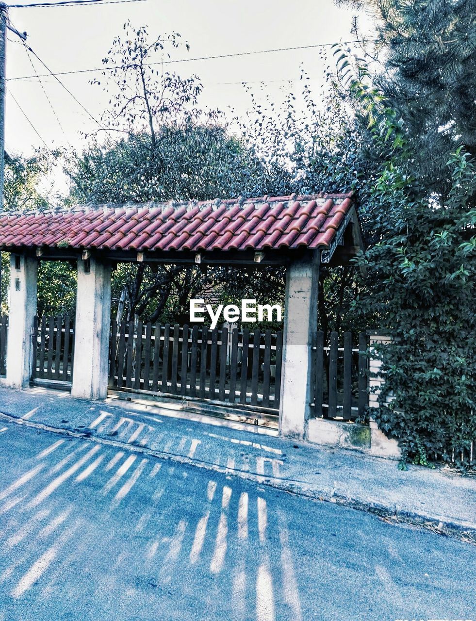 GAZEBO AGAINST SKY