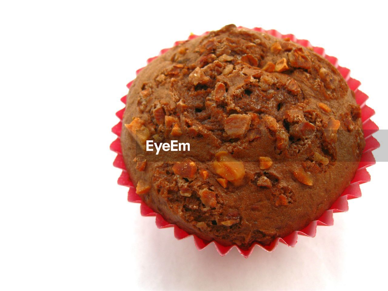 Close-up of cupcake on table