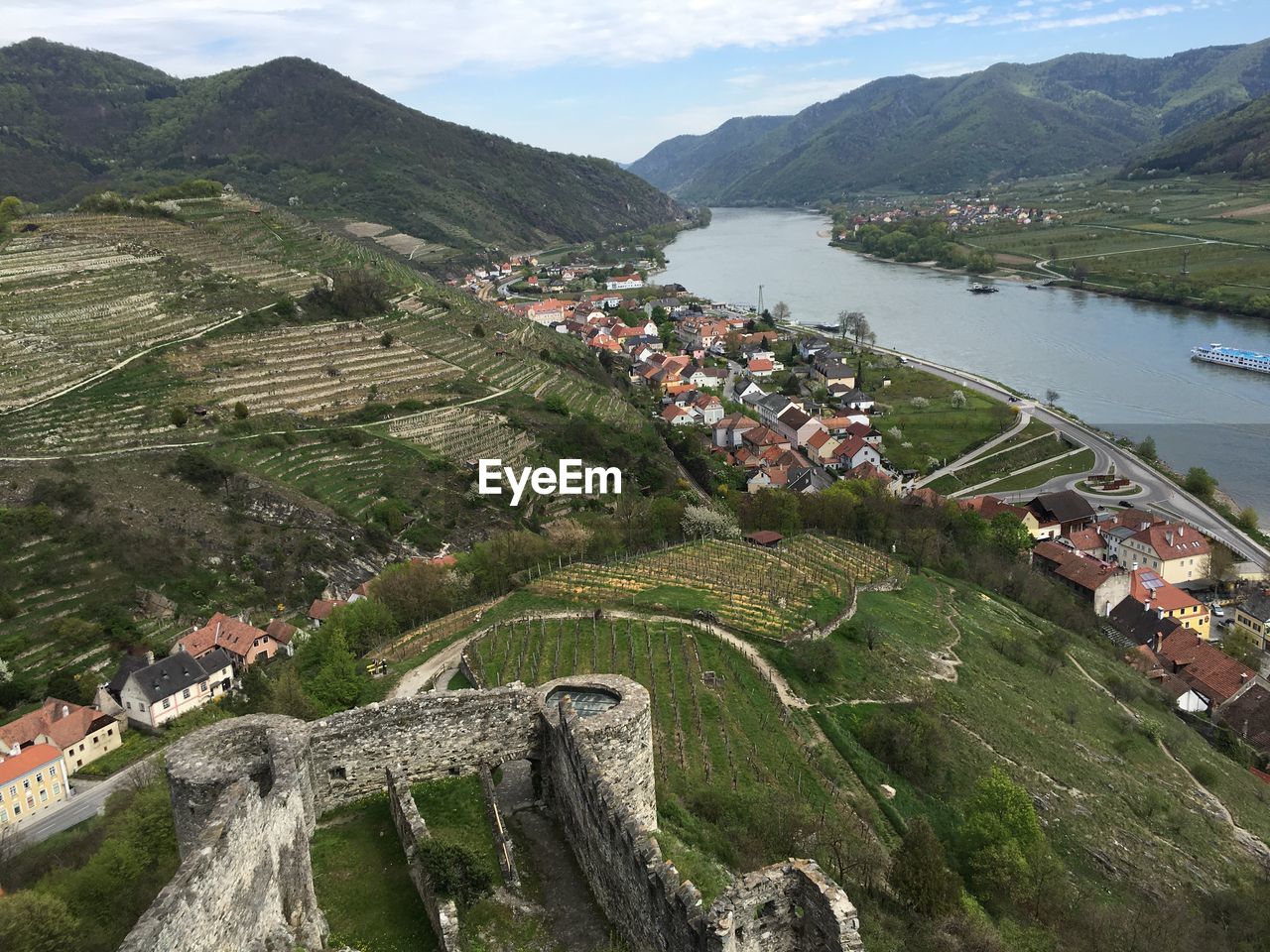 Aerial view of a city