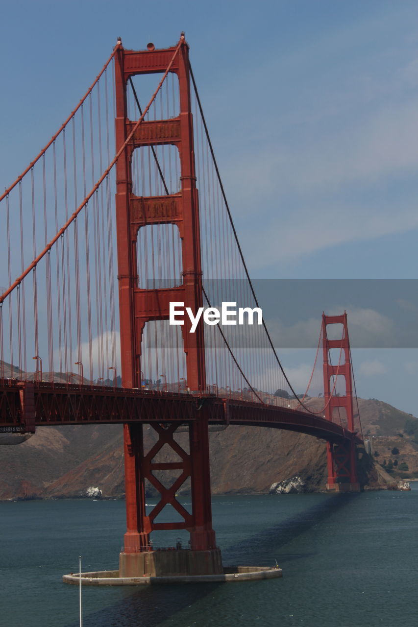 VIEW OF GOLDEN GATE BRIDGE