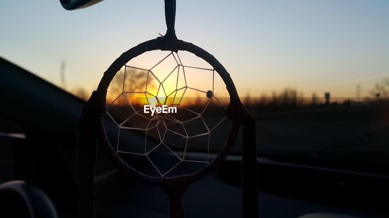 CLOSE-UP OF BASKETBALL HOOP