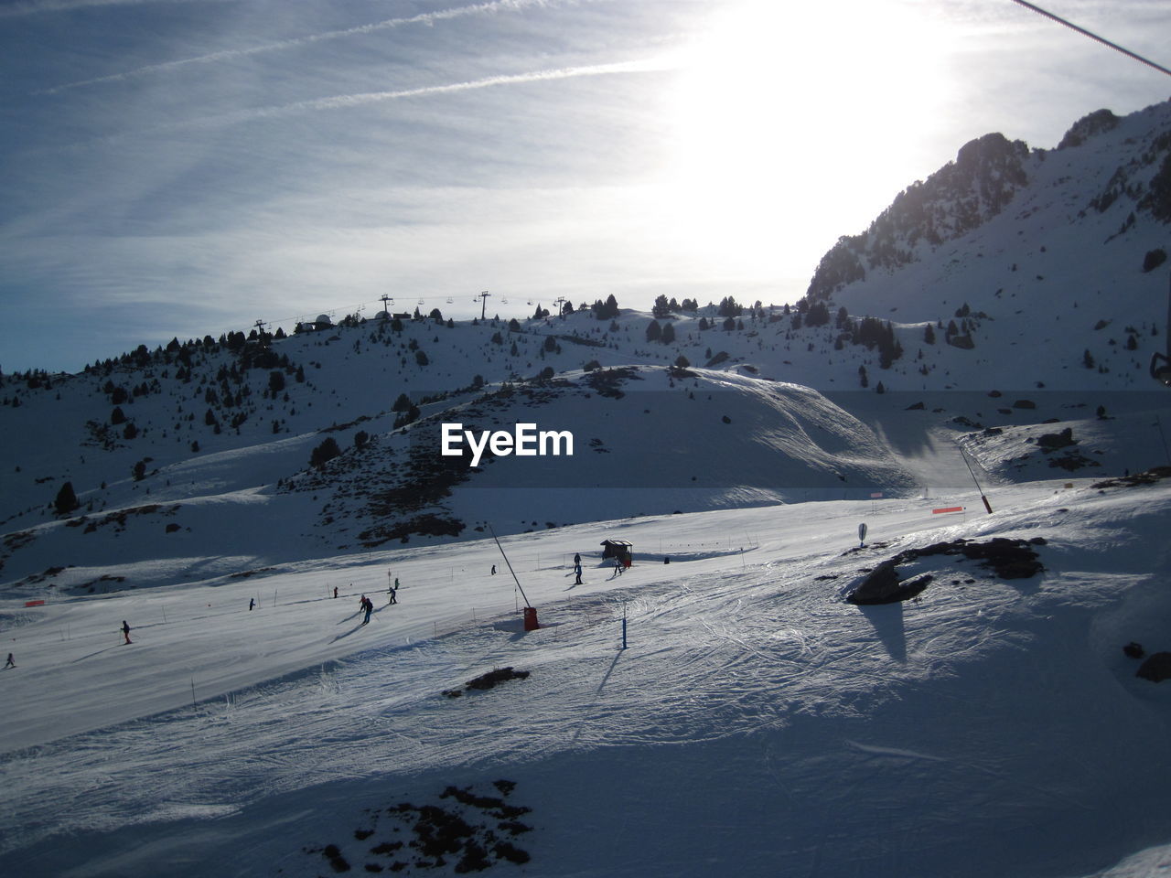 SCENIC VIEW OF SNOWCAPPED MOUNTAIN AGAINST SKY