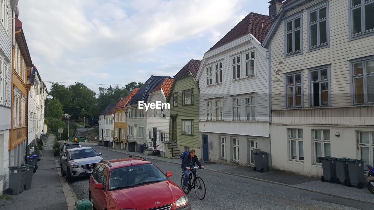 CARS PARKED ON STREET