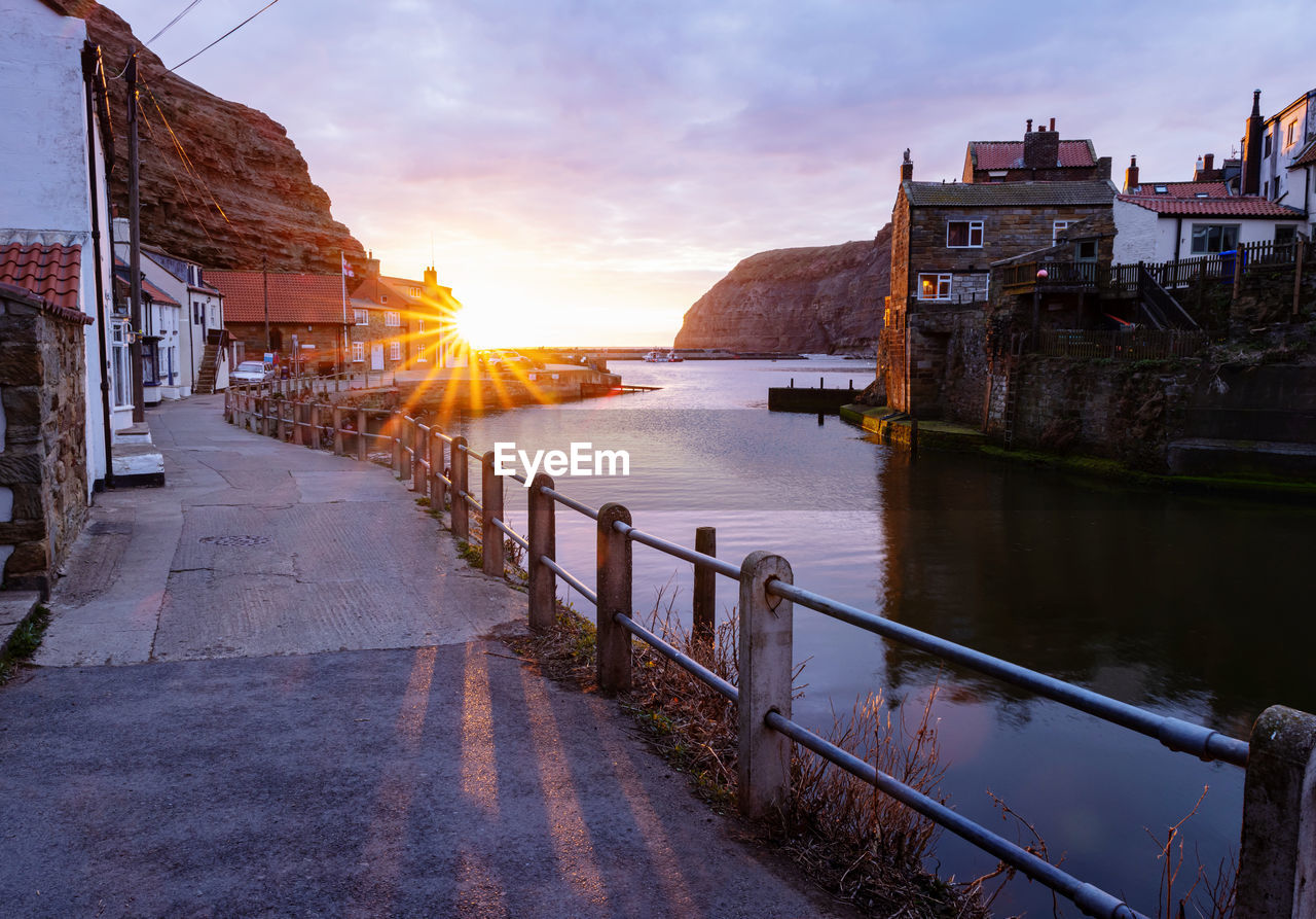 Staithes by sunrise