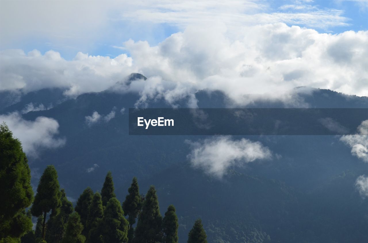 Low angle view of clouds in sky