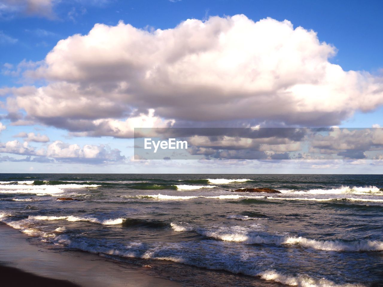 VIEW OF SEA AGAINST SKY