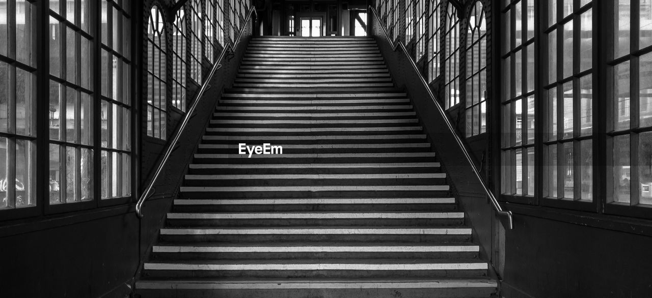 LOW ANGLE VIEW OF STAIRCASE