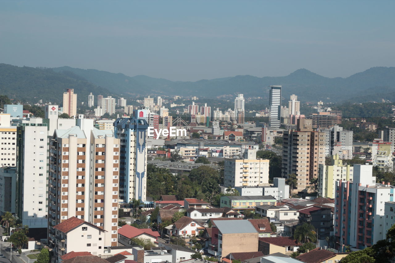 View of cityscape against sky