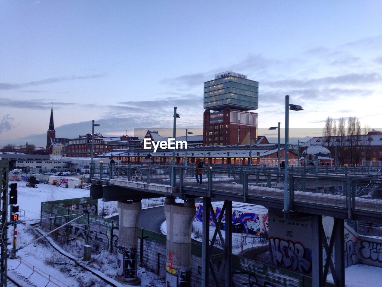 View of buildings in city