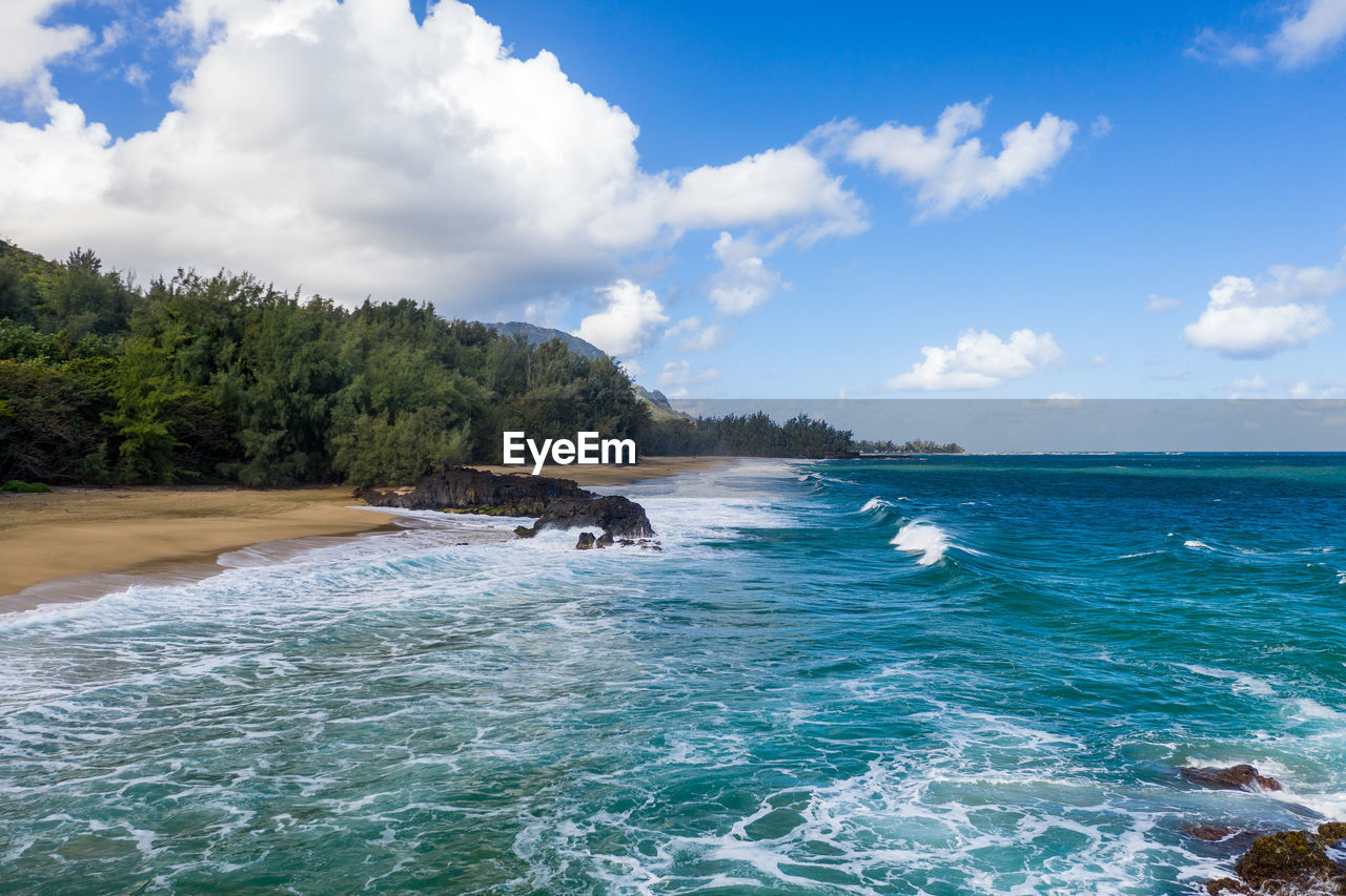 IDYLLIC VIEW OF SEA AGAINST SKY