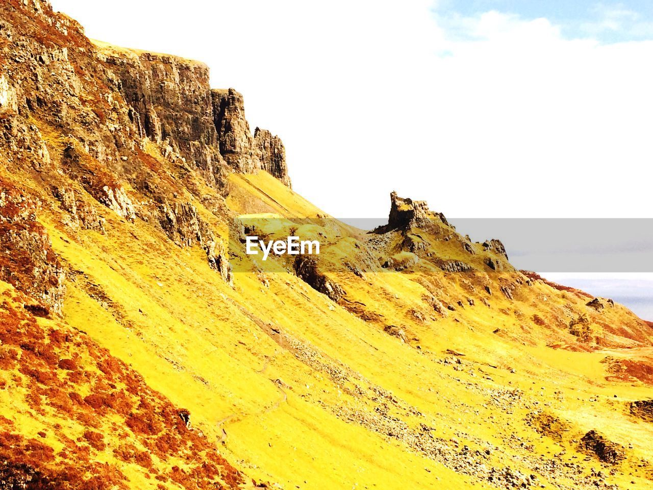 SCENIC VIEW OF ROCKY LANDSCAPE