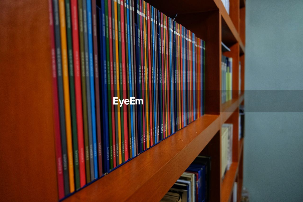 Bookshelf full of books