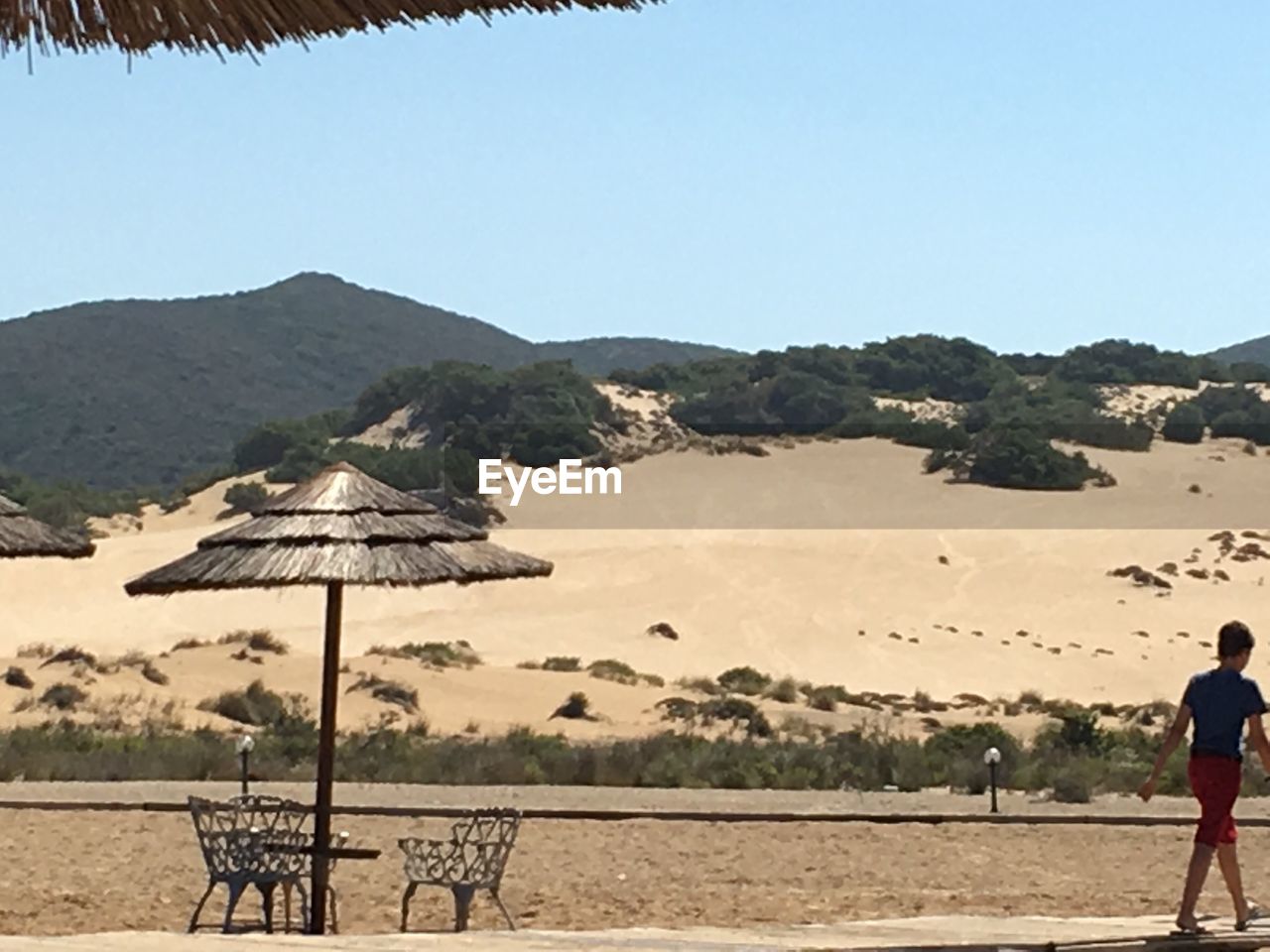 VIEW OF LANDSCAPE AGAINST CLEAR SKY