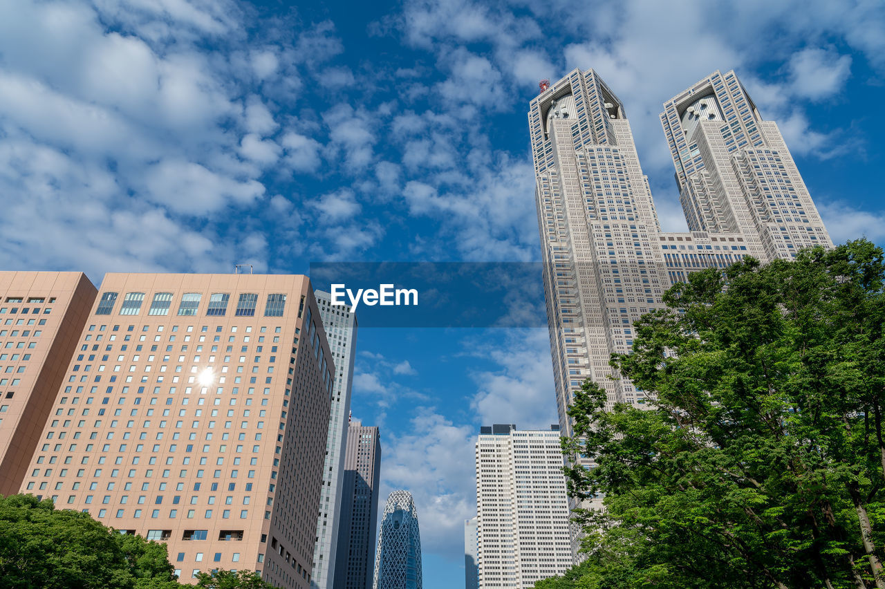 Urban landscape of shinjuku city, tokyo