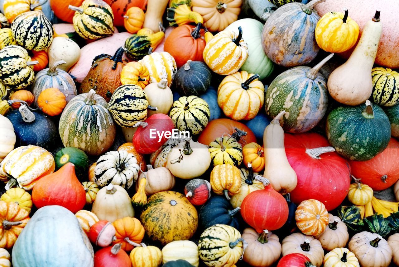 Full frame shot of vegetables at market