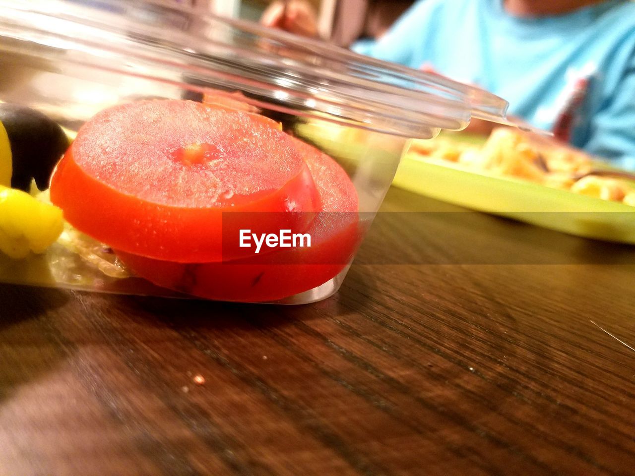 CLOSE-UP OF DESSERT
