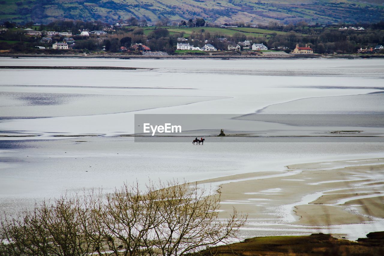 Scenic view of sea at sligo