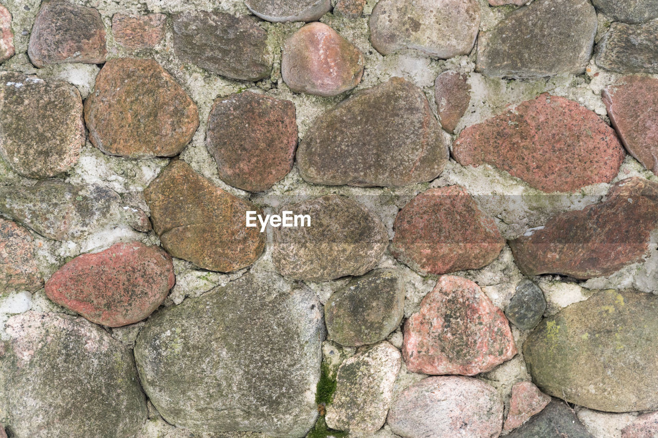 Full frame shot of stone wall