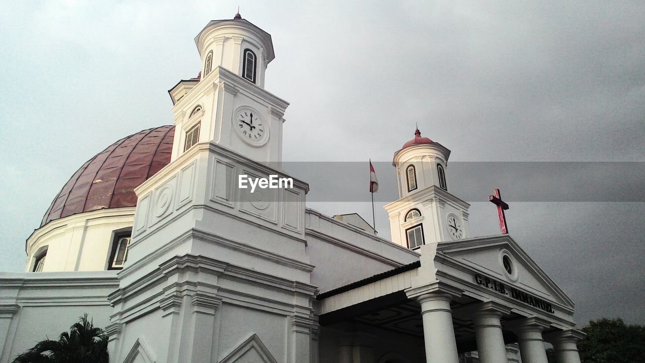 LOW ANGLE VIEW OF BUILT STRUCTURES