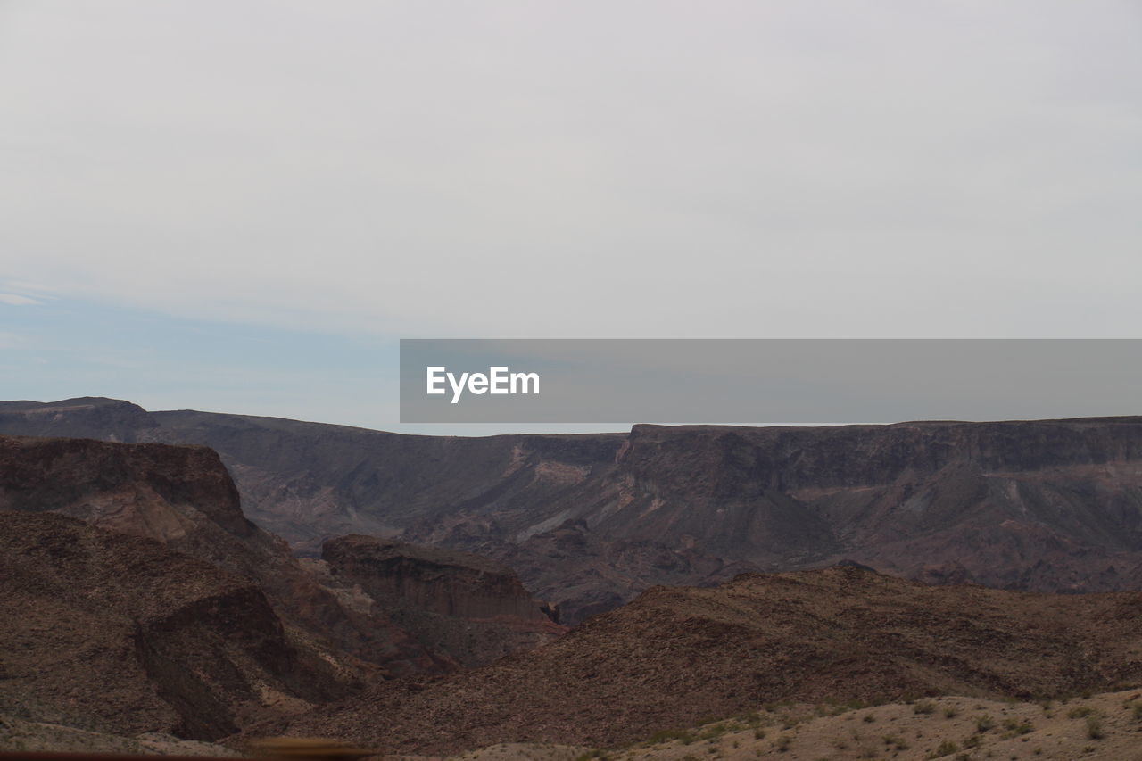 SCENIC VIEW OF MOUNTAINS