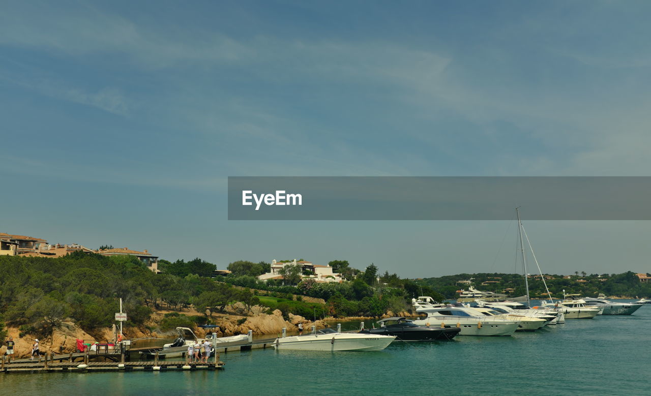 Porto cervo's cityscape