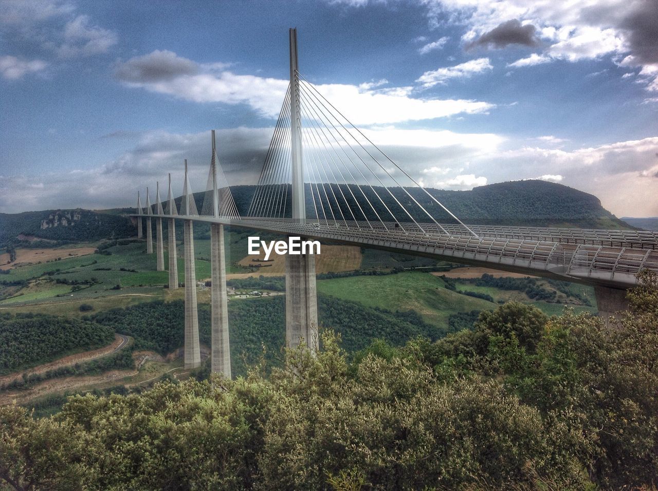 VIEW OF BRIDGE AGAINST SKY