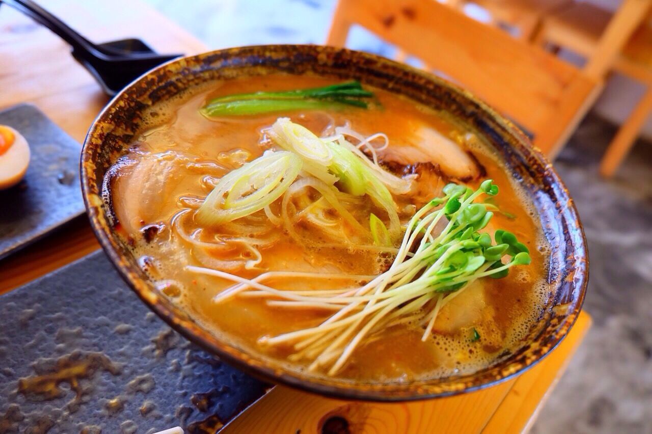 Close-up of soup in bowl