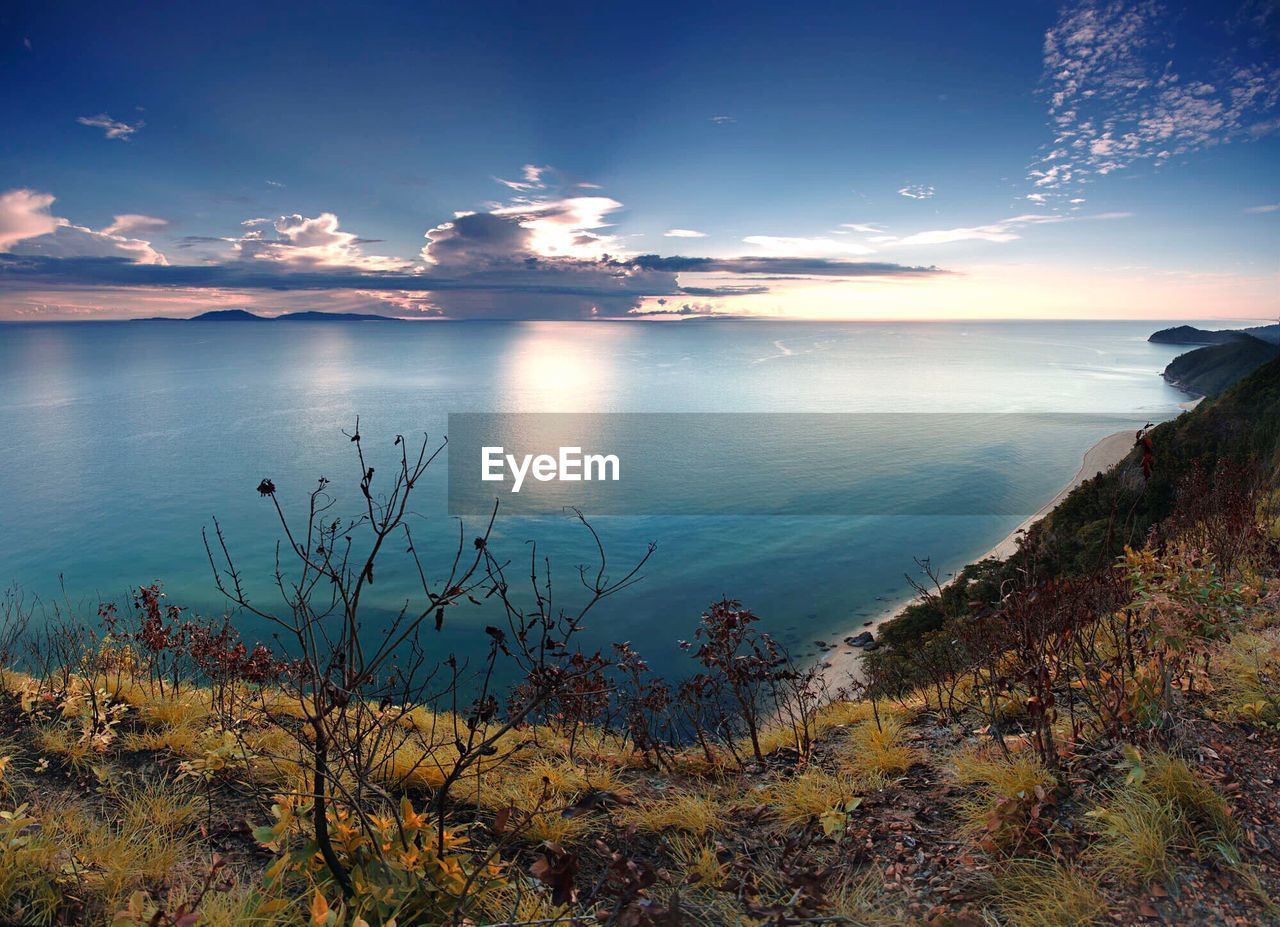 VIEW OF SEA AGAINST SKY