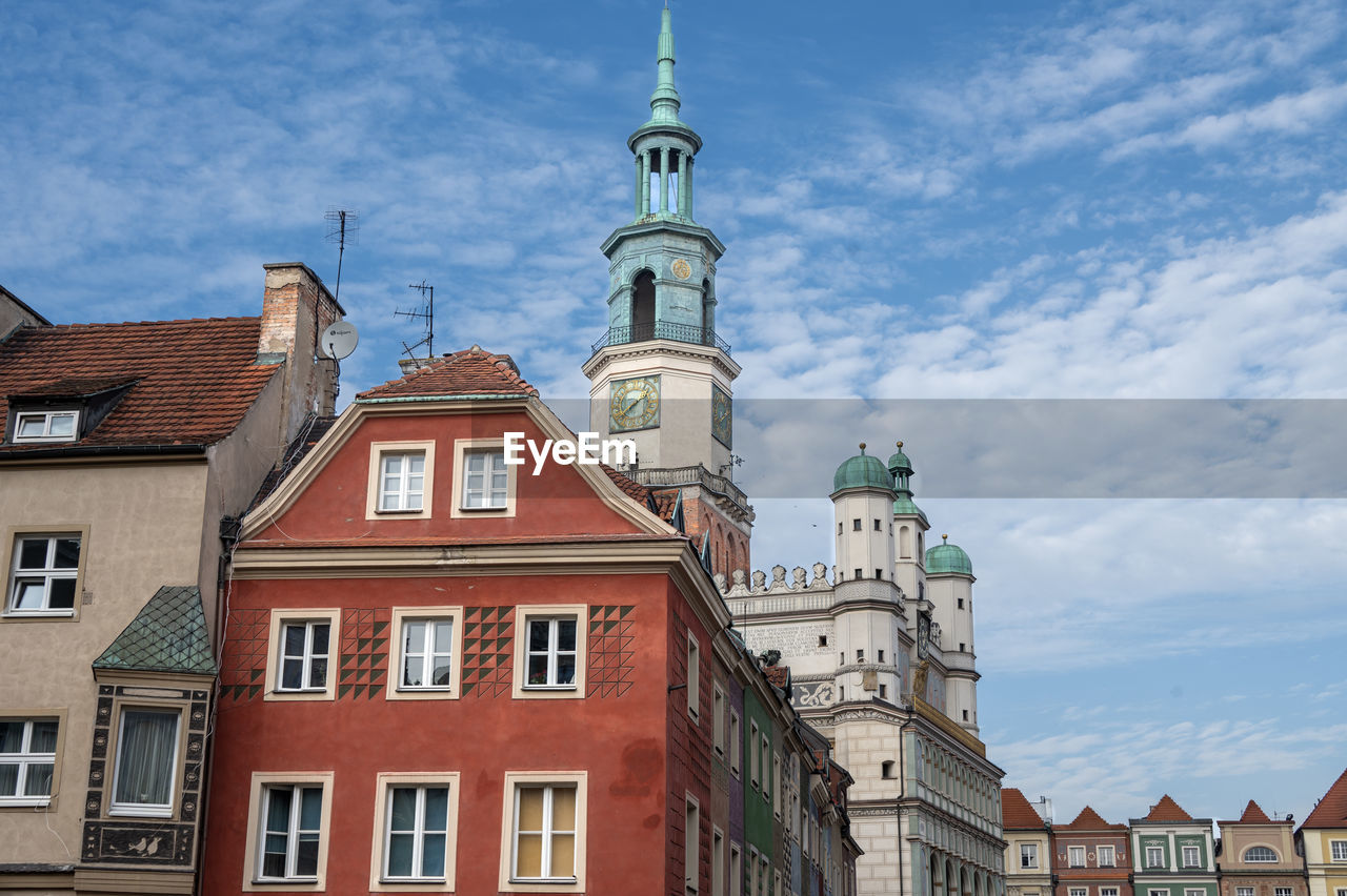 The old town buildings