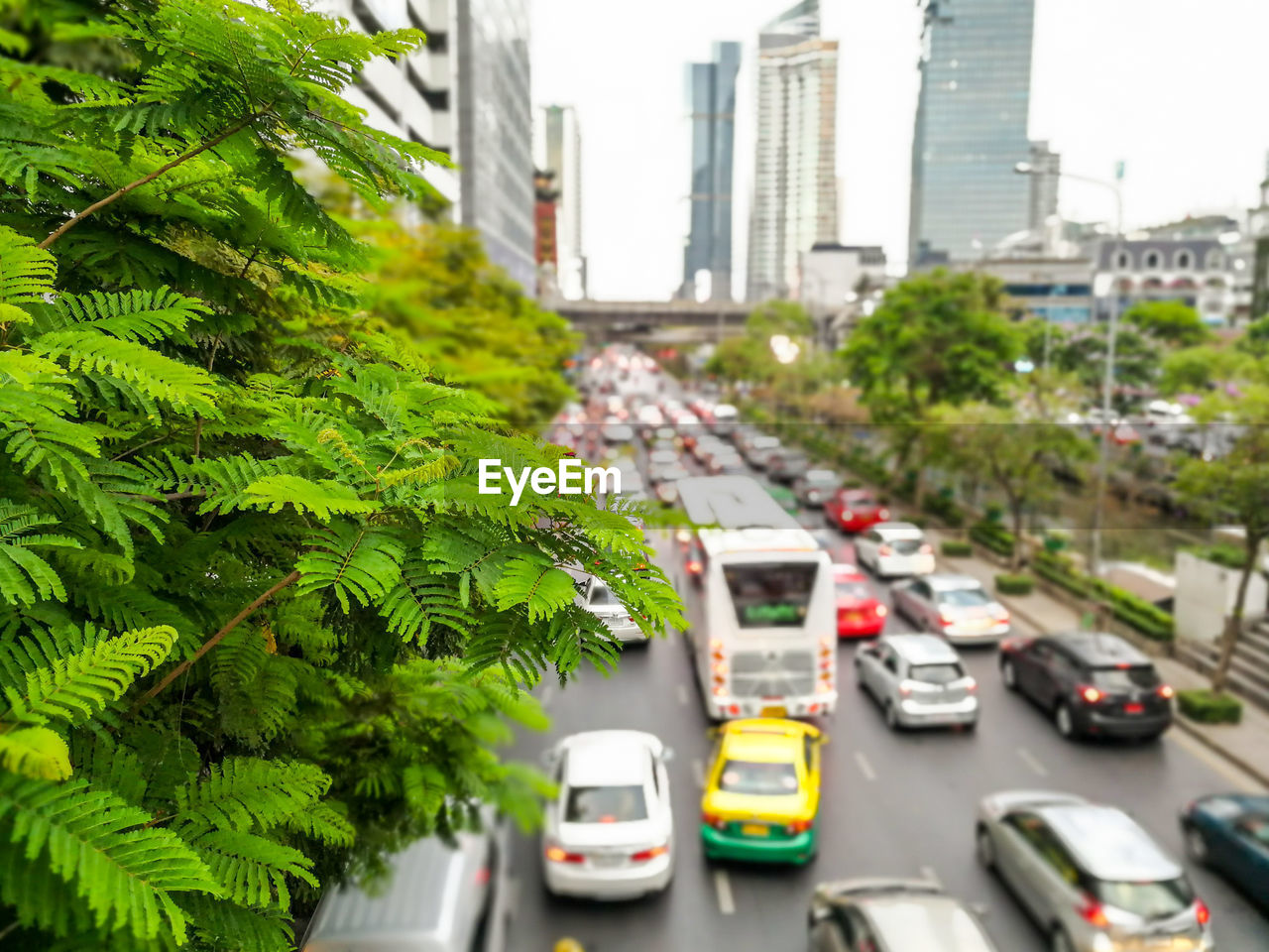 VIEW OF TRAFFIC ON ROAD