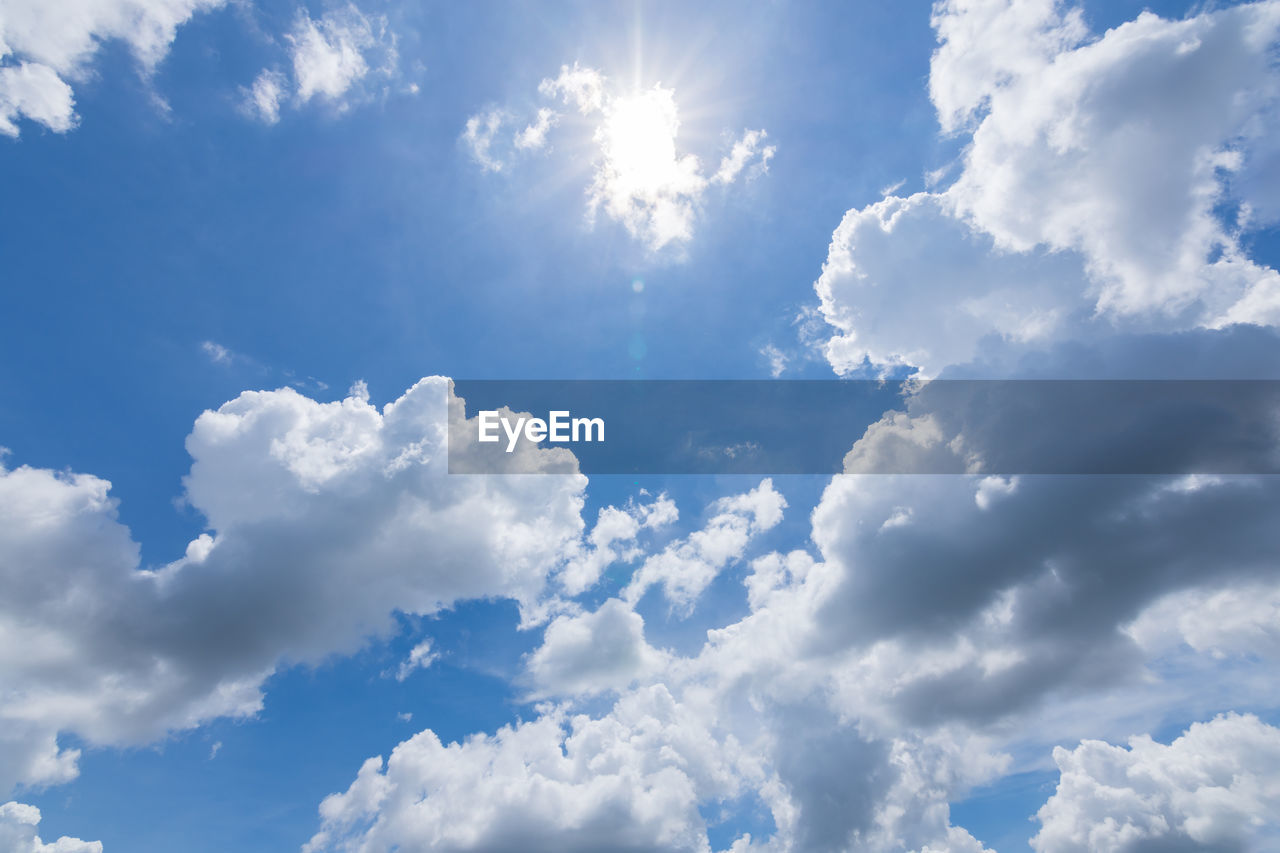 LOW ANGLE VIEW OF CLOUDS IN SKY