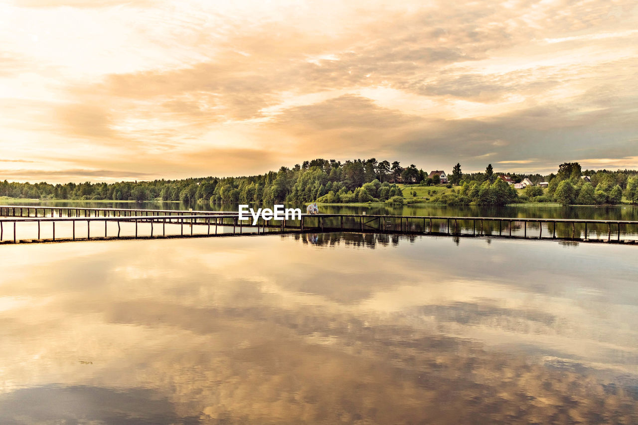 Business center lakhta on the shores of the gulf of finland