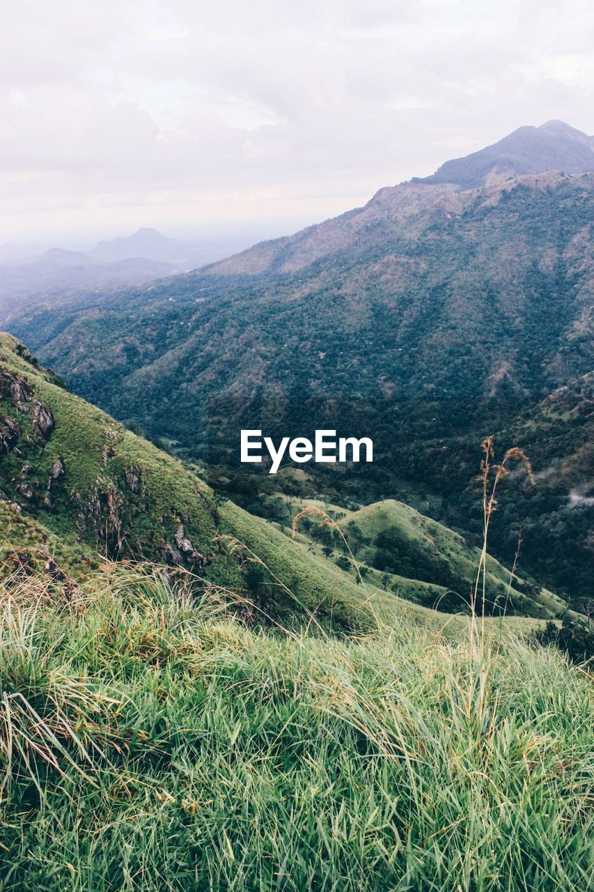 SCENIC VIEW OF MOUNTAIN AGAINST SKY