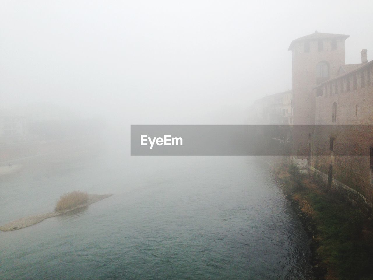 SCENIC VIEW OF FOG OVER WATER