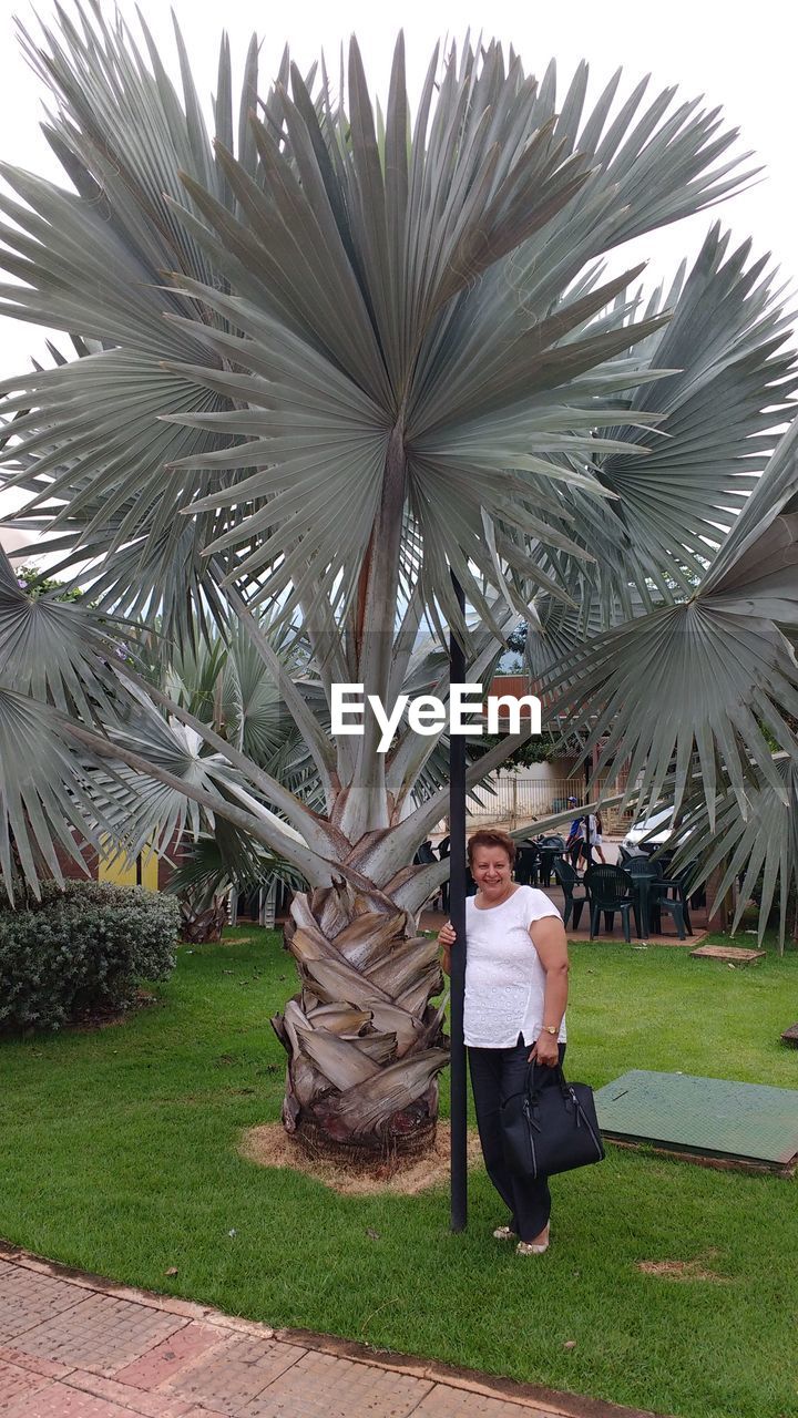 WOMAN IN PARK