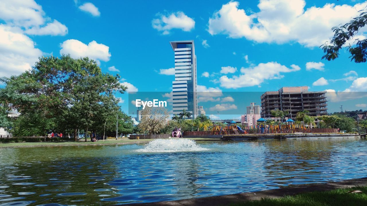 VIEW OF BUILDINGS WITH WATERFRONT