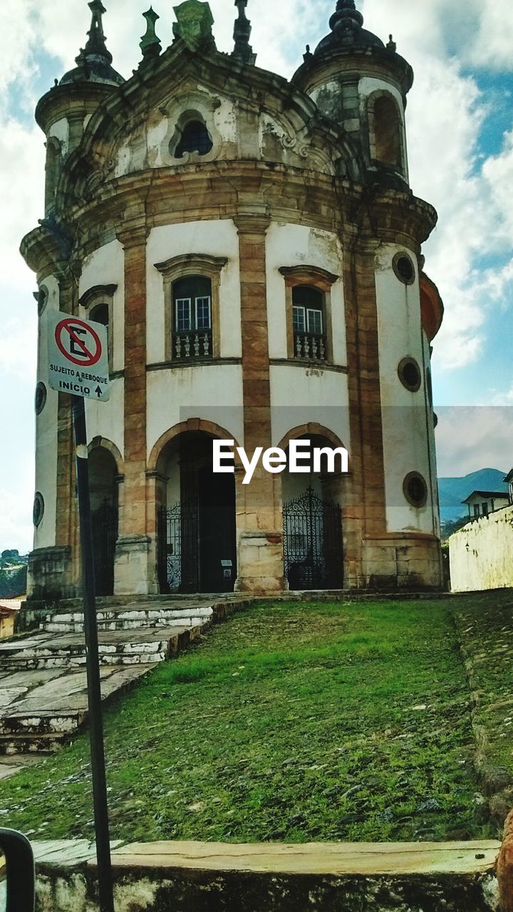 Historic church against sky