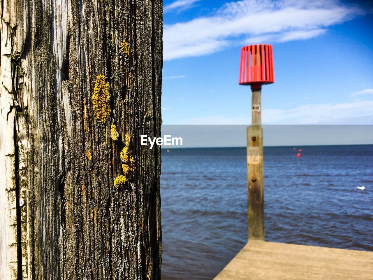 VIEW OF SEA AGAINST CLEAR SKY