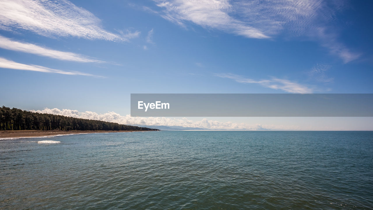 VIEW OF SEA AGAINST SKY