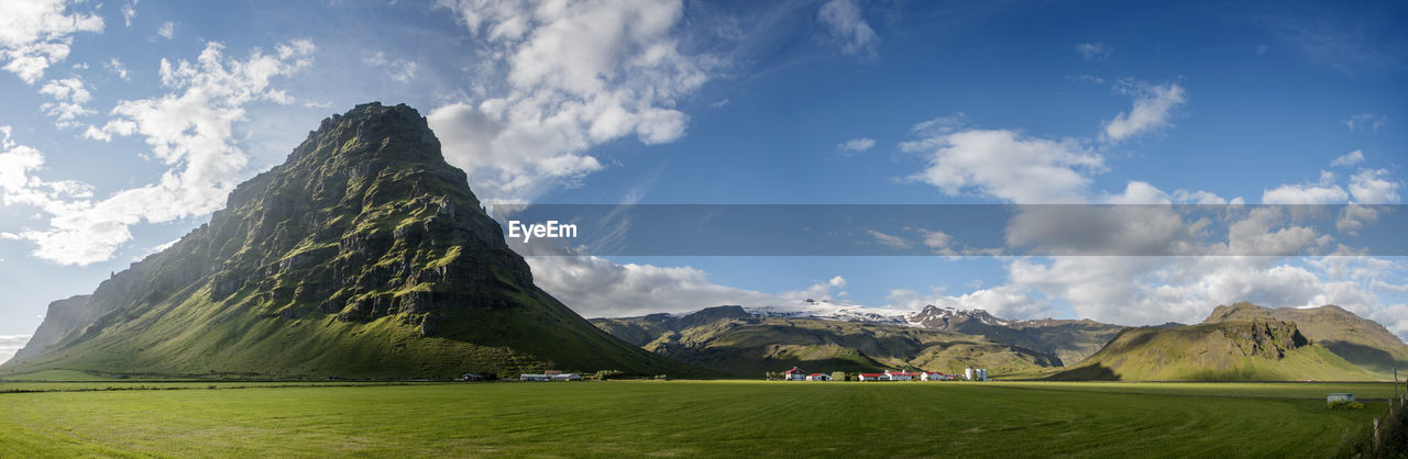 PANORAMIC SHOT OF LANDSCAPE AGAINST SKY