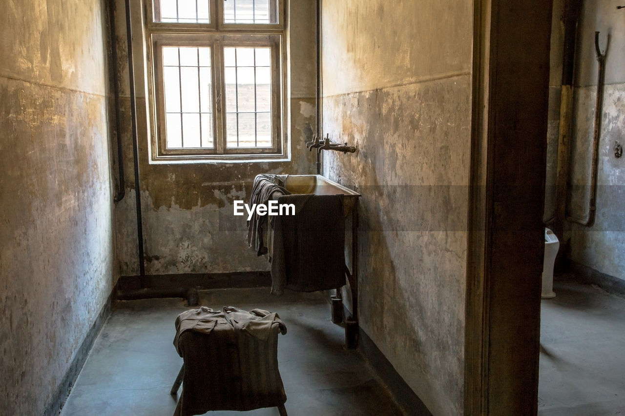 Jewish prisoner bathroom, auschwitz birkenau concentration camp poland