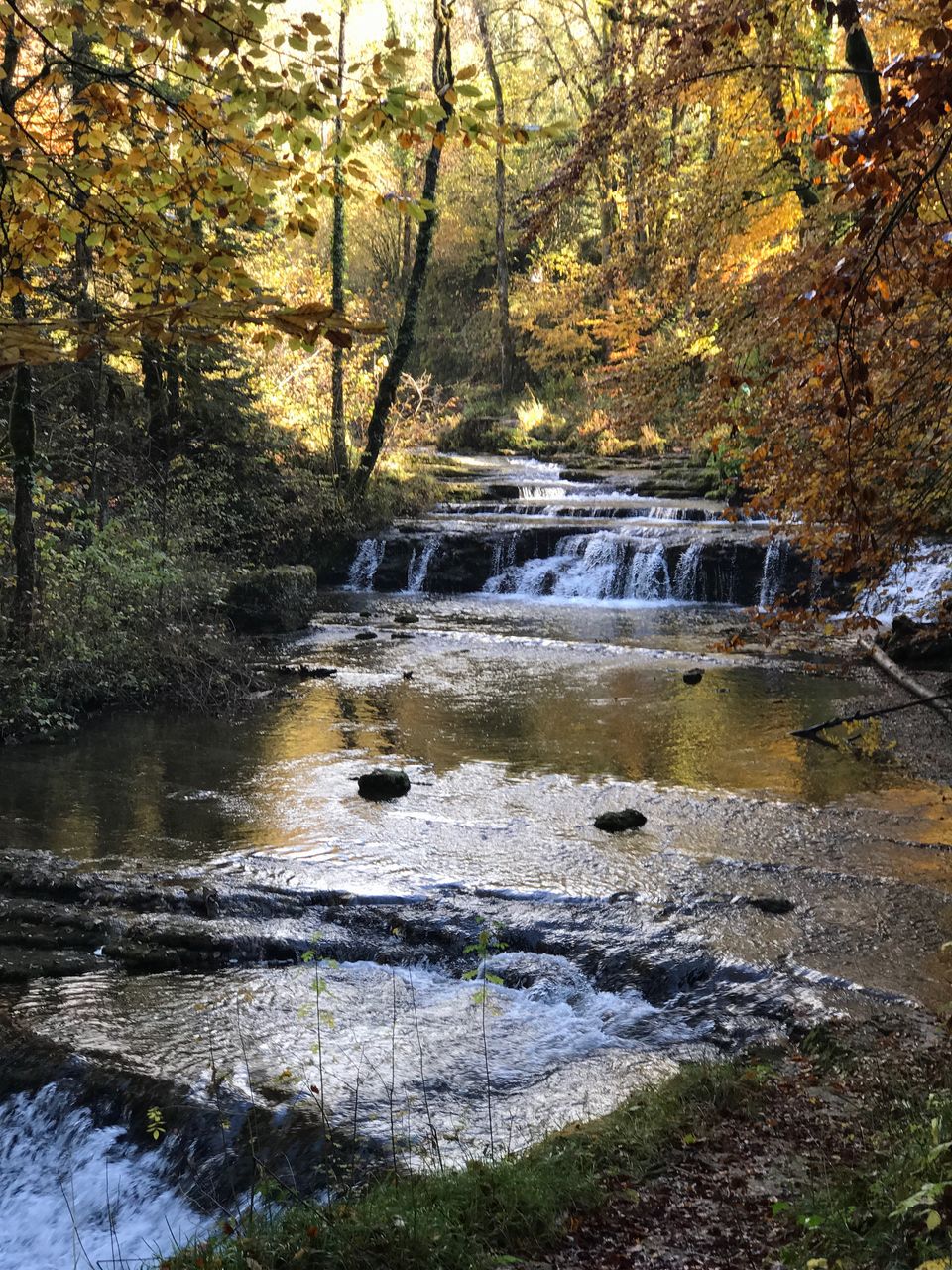 CLOSE-UP OF WATER FLOWING