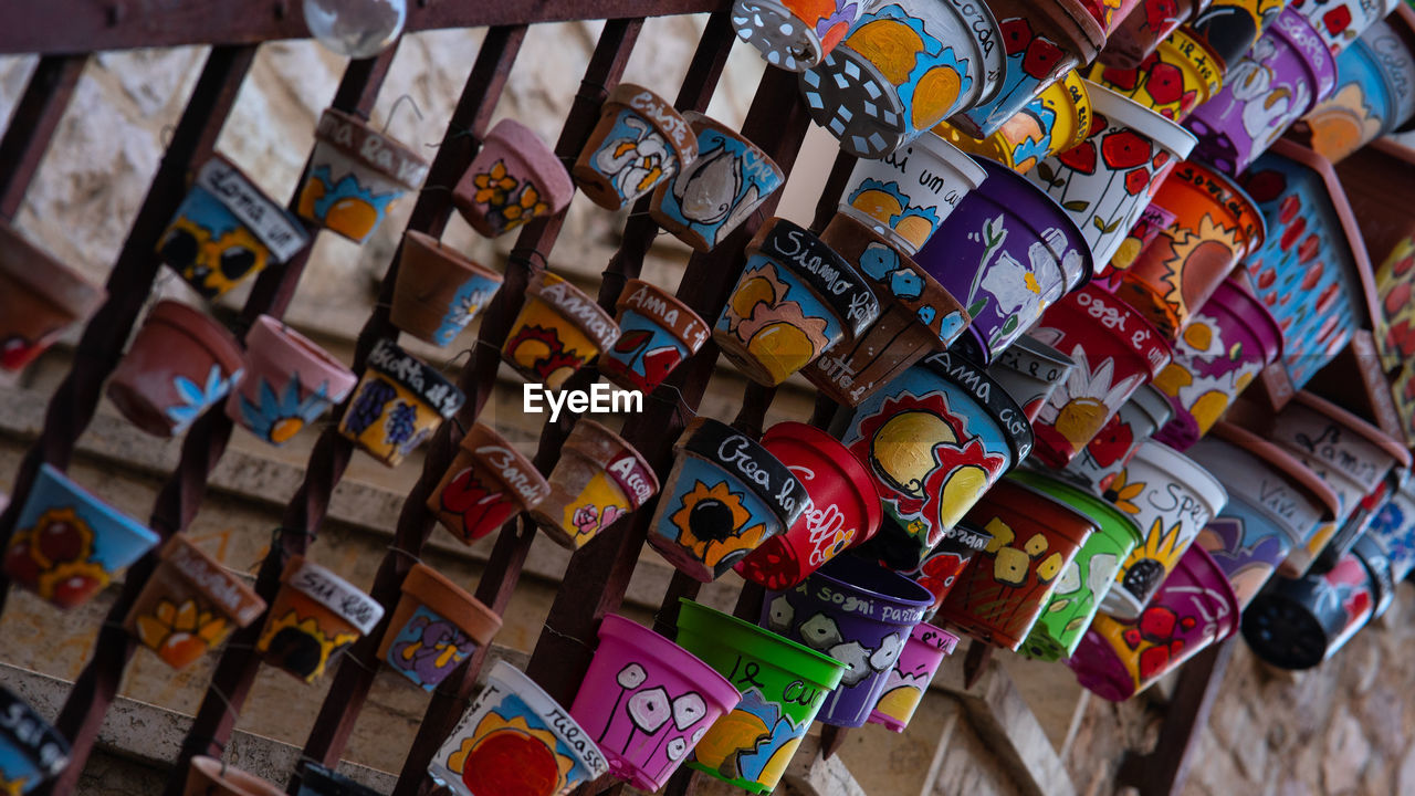 full frame shot of multi colored decoration