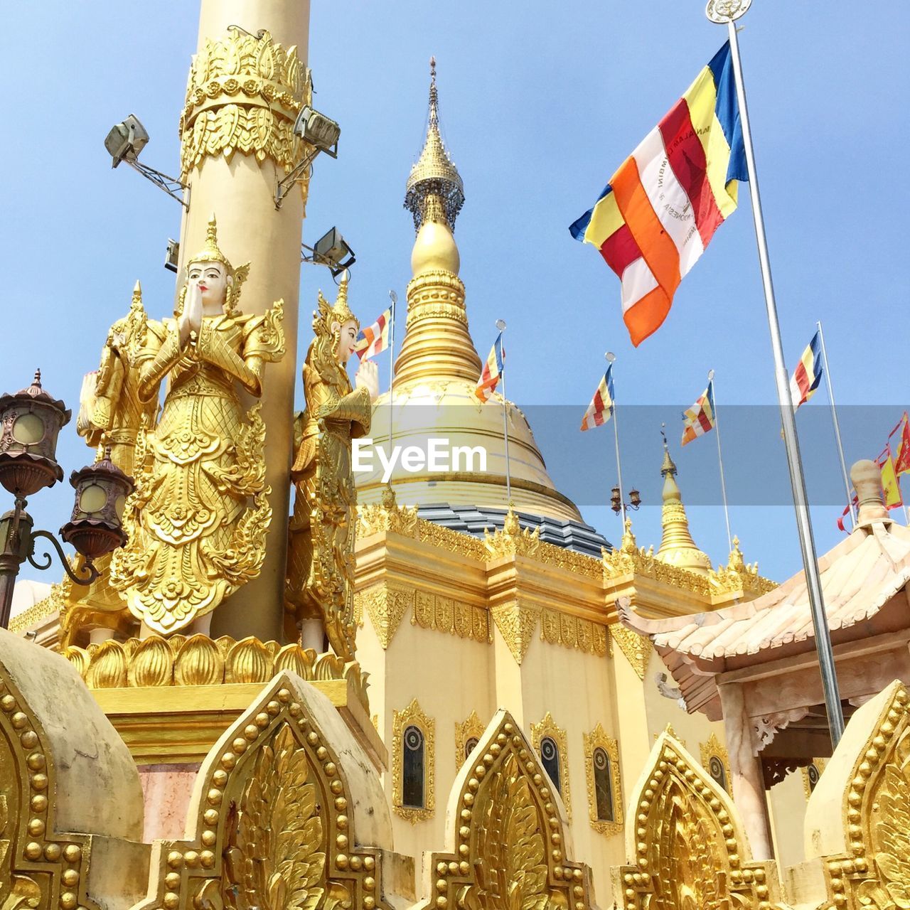 LOW ANGLE VIEW OF TEMPLE AGAINST SKY